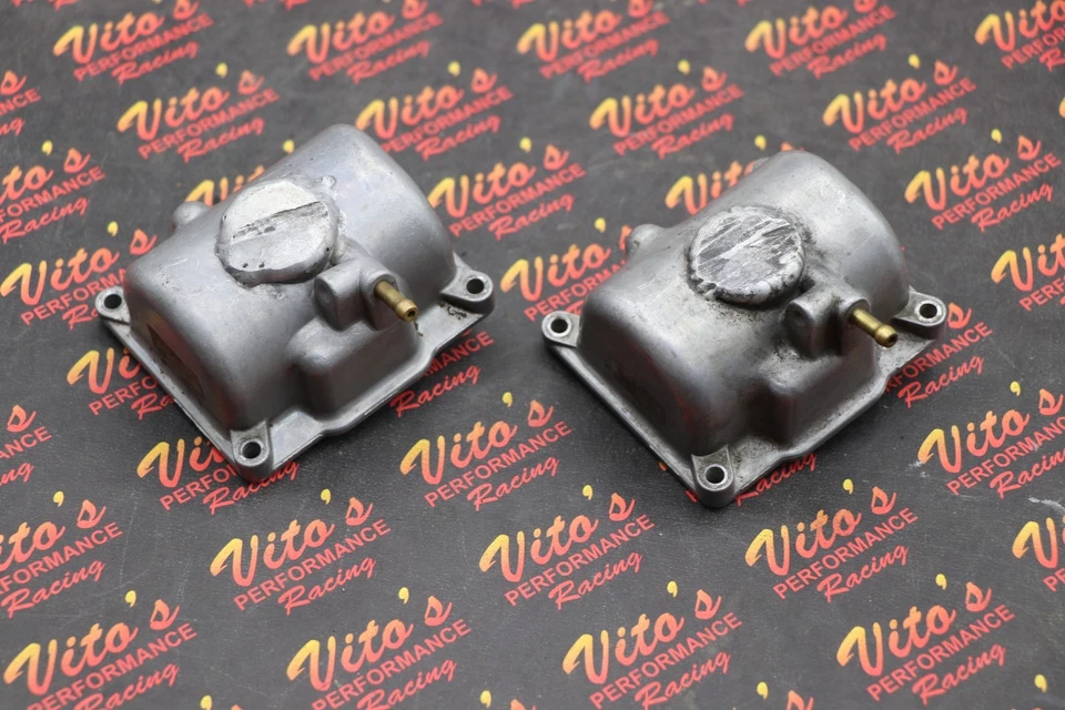 2 x Banshee Genuine Keihin PWK PJ 33mm 35mm carburetor fuel bowl R-90 - Image 4 of 4