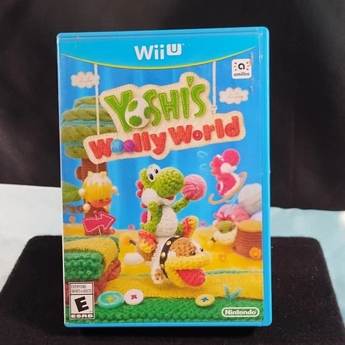 Nintendo Yoshi's Woolly World Wii U Platformer Co-op amiibo E NTSC-U/C