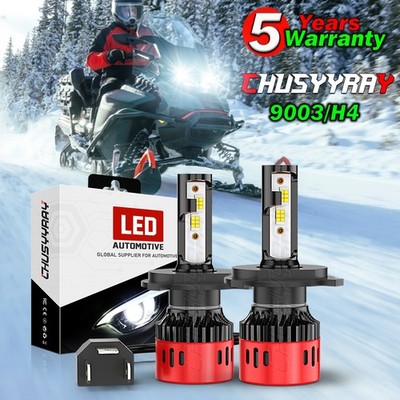 Ultra 12v Hi/Low LED Light Bulb for Polaris 600 IQ RACER 2008-2015 Snowmobile