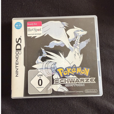 Pokémon Schwarze Edition Nintendo DS PAL Rollenspiel mit Handbuch