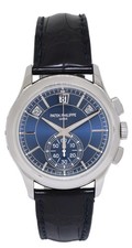 Patek Philippe 5905 Annual Calendar Chronograph Platinum Mens 42mm Watch 5905P 2