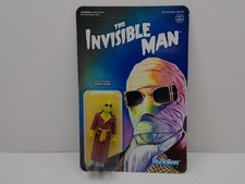 SUPER7 UNIVERSAL MONSTERS INVISIBLE MAN REACTION ACTION FIGURE NEW MOC