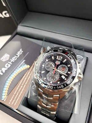 Tag Heuer CAZ1015.BA0883 Mens Formula 1 Senna Chronograph Special Edition Watch - Image 1 of 4