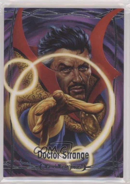 2016 Upper Deck Marvel Masterpieces 777/1499 Level 2 Doctor Strange #40 c9a