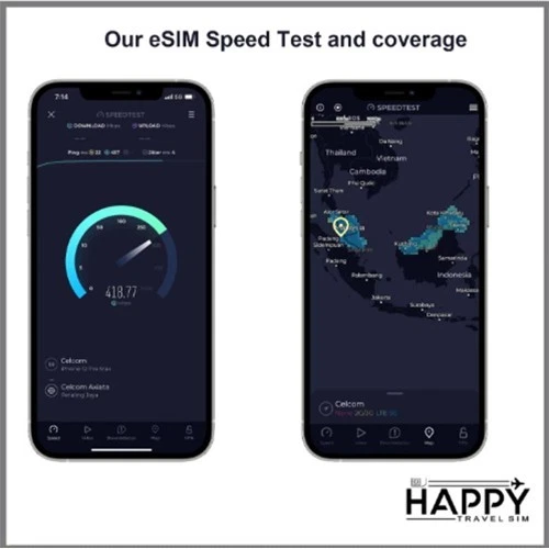 Malaysia Travel Sim Esim 15 Days 75GB Unlimited Calls No ID Register Needed - Image 2 of 4