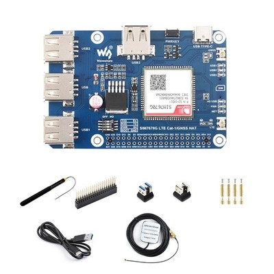  SIM7670G-Modul für  -1/GNSS/USB-Erweiterungskarte 4G Global Communication 6982