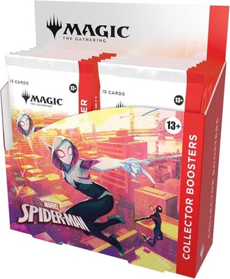 Magic the Gathering Marvel Spider-Man 12x Collector Boosters Display EN WotC