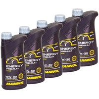MotoröL Mannol 5W-30 Energy Premium API SN BMW VW 5 Liter Motor ÖL Motoren