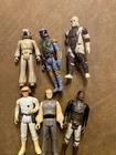 vintage Kenner star wars action figures lot X6 No Accessories Preowned