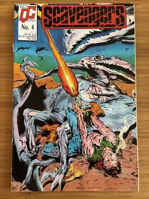 Scavengers #4 by Quality Comics 1988 - from the collection of Robin Williams!