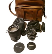 lot Hanimex Lens, 2x Converter, Haminar Lens, Cases, Plus A Carry Case