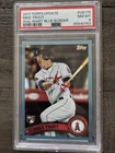 2011 Tops Update Mike Trout Walmart Blue Rookie RC  PSA 8