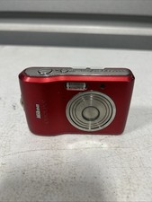 Nikon Coolpix L18 Digital Camera Red For Parts Or Repairs 