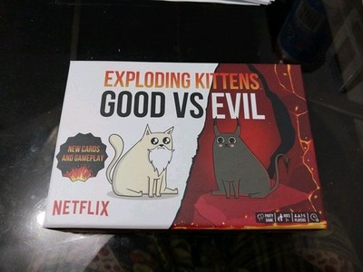 Exploding Kittens: Good vs Evil - Party Card Game Netflix Kids Adults Funny