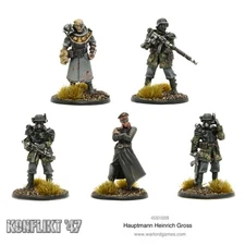 Warlord Games: Konflikt '47 Hauptmann Heinrich Gross