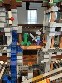 Lego Minecraft 21118 21113 21114 21115 21117 Poster Extra Pieces COMPLETE 2014