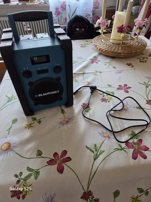 Baustellenradio BSR 20 Blaupunkt-Li-lonen Akku Bluetooth  Wassergeschützt - NEU
