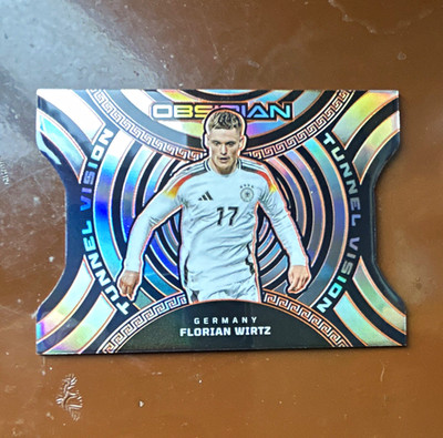 Panini 2023-24 Obsidian Florian Wirtz Germany Tunnel Vision #15 Orange /99