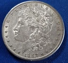 A 1897 Morgan SILVER Dollar $1. High Grade Example