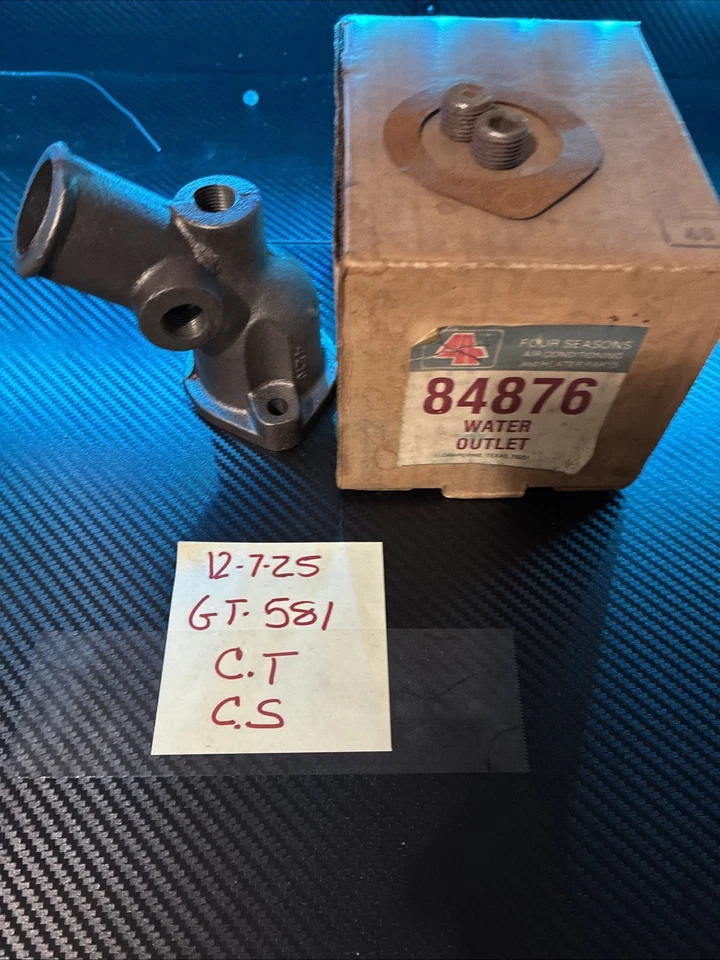 NOS Four Seasons Part Number 84876 (EVR W2454) Engine Coolant Water Outlet - Image 2 of 4