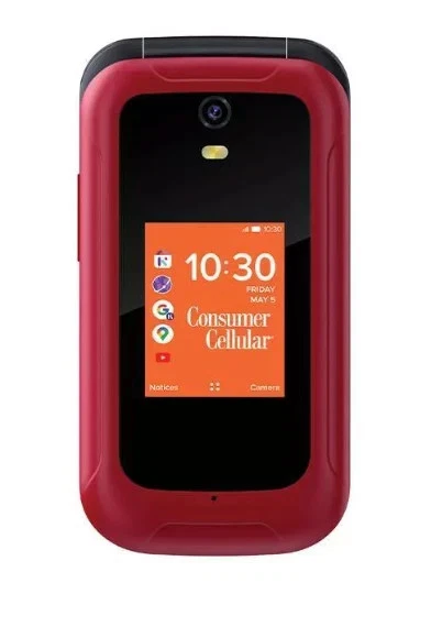 Red Flip Cell Phones & Smartphones without Contract for sale | eBay