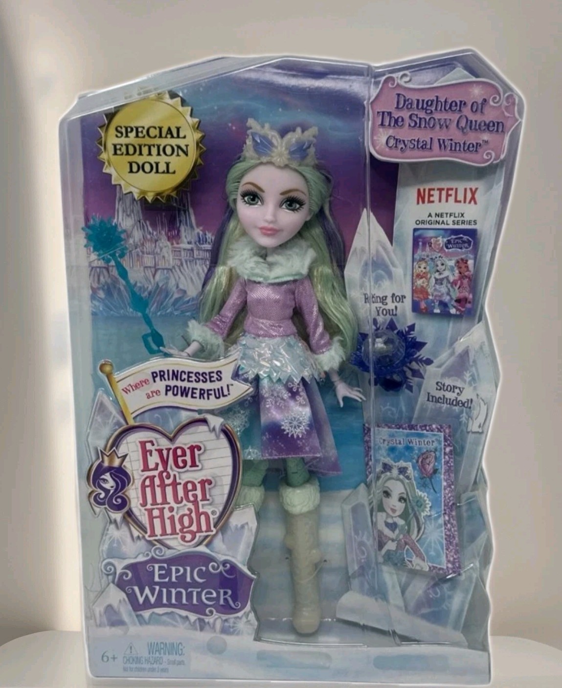 Ever After High Doll CRYSTAL WINTER Epic Winter 2015 Special