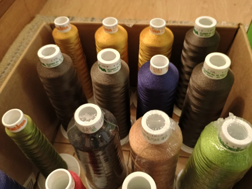 100+ Cones Madeira #40 Weight Rayon Thread, Most Used, Must See - Image 2 of 4