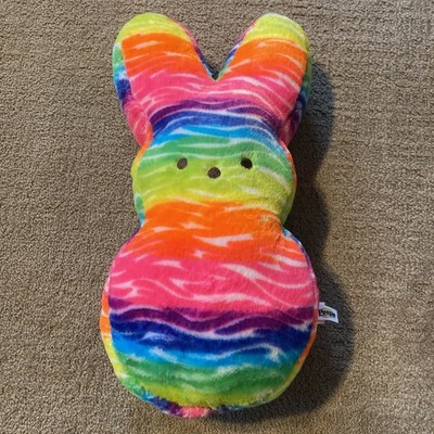 16'' Jumbo Peeps Plush Neon Easter Bunny Large Giant Huge Just Born Pillow Stuff