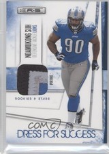 2010 Rookies & Stars Dress for Success Jerseys Prime 12/50 Ndamukong Suh #33 0f8