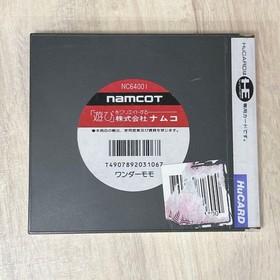 Wonder Momo PC Engine HuCard Namco Japan Import Tested With Manual & Case