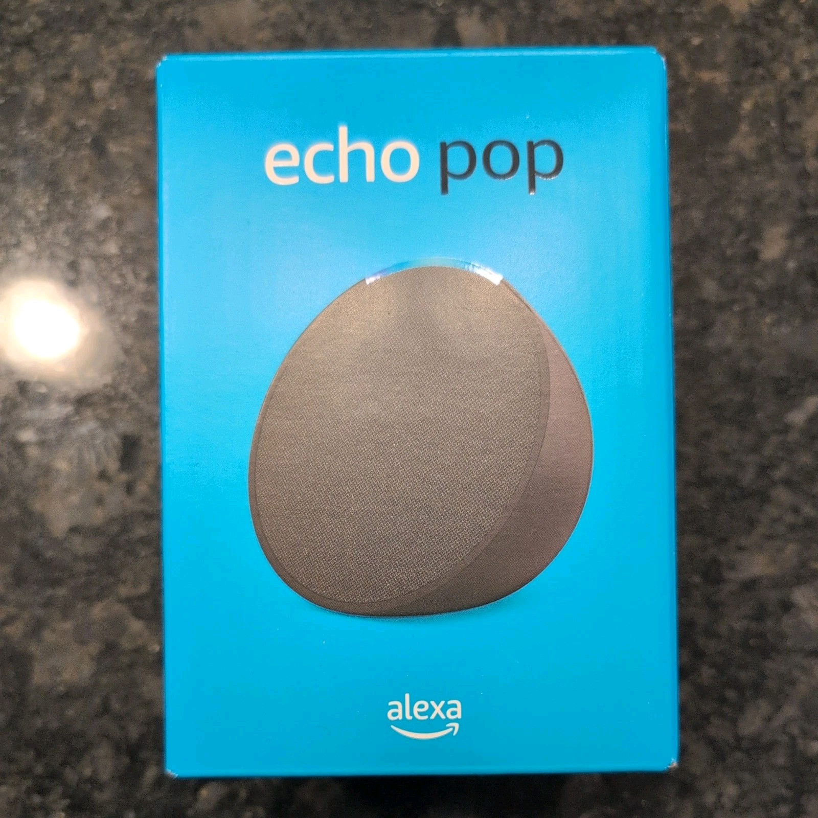 Amazon Echo Pop Smart Speaker - Charcoal-image