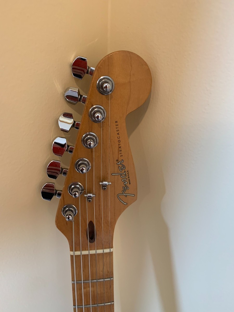 ギター Fender USA stratocaster Fender USA Stratocaster Olympic White Rosewood Fingerboard
