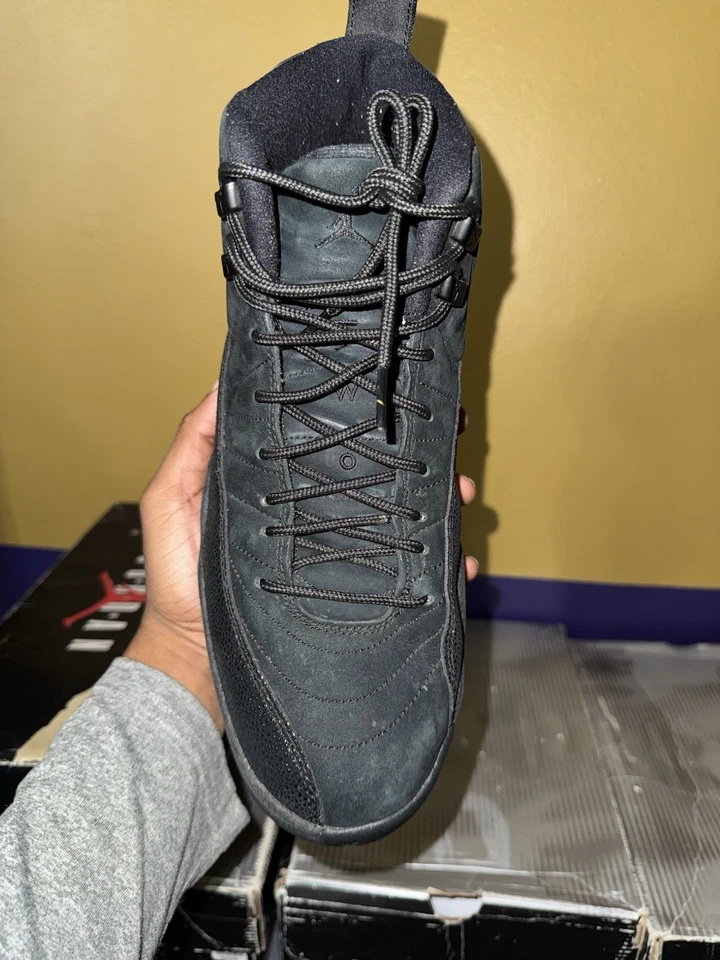 OVO x Air Jordan 12 Retro Negro TALLA 10 VNDS Foto 2 de 4