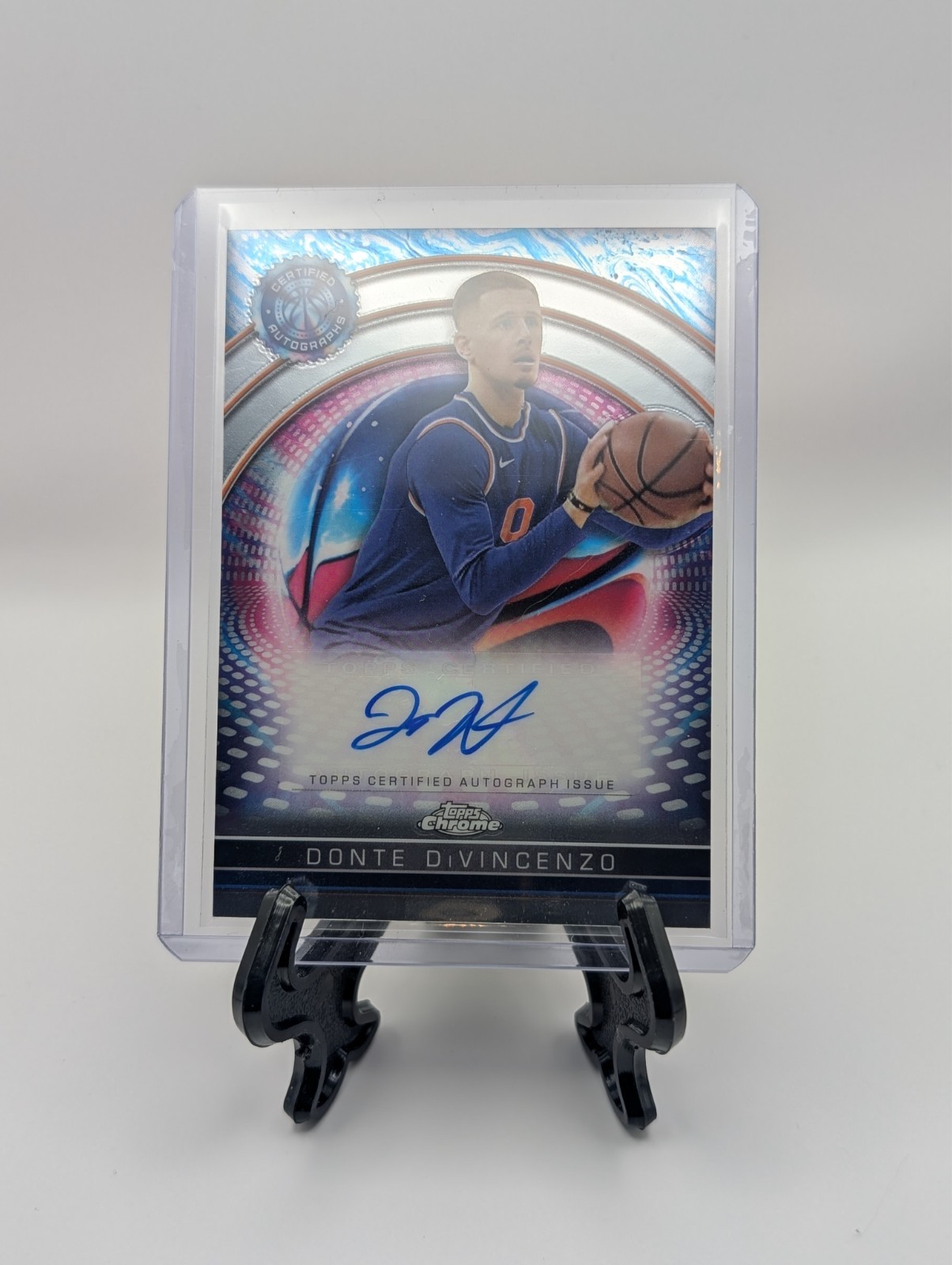 2023-24 Topps Chrome - Donte DiVincenzo Certified Autograph