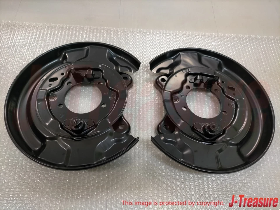 TOYOTA SIENNA GSL20 04-10 Genuino Placa de Freno de Estacionamiento Subassy Derecha y Derecha Conjunto OEM Foto 2 de 4