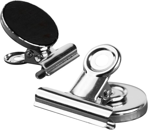 20 Pack Magnetic Clips Heavy Duty Magnets for Whiteboards Office Kitchen - Picture 5 of 8