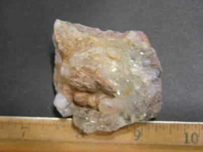 Hyalite opal all natural fluorescent RARE on matrix  Mexico 2 inch P57