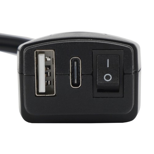 Moto Ricarica rapida USB Manubrio Supporto PD+QC3.0 Tpye-C Cellulare S0 H7 - Zdjęcie 7 z 10