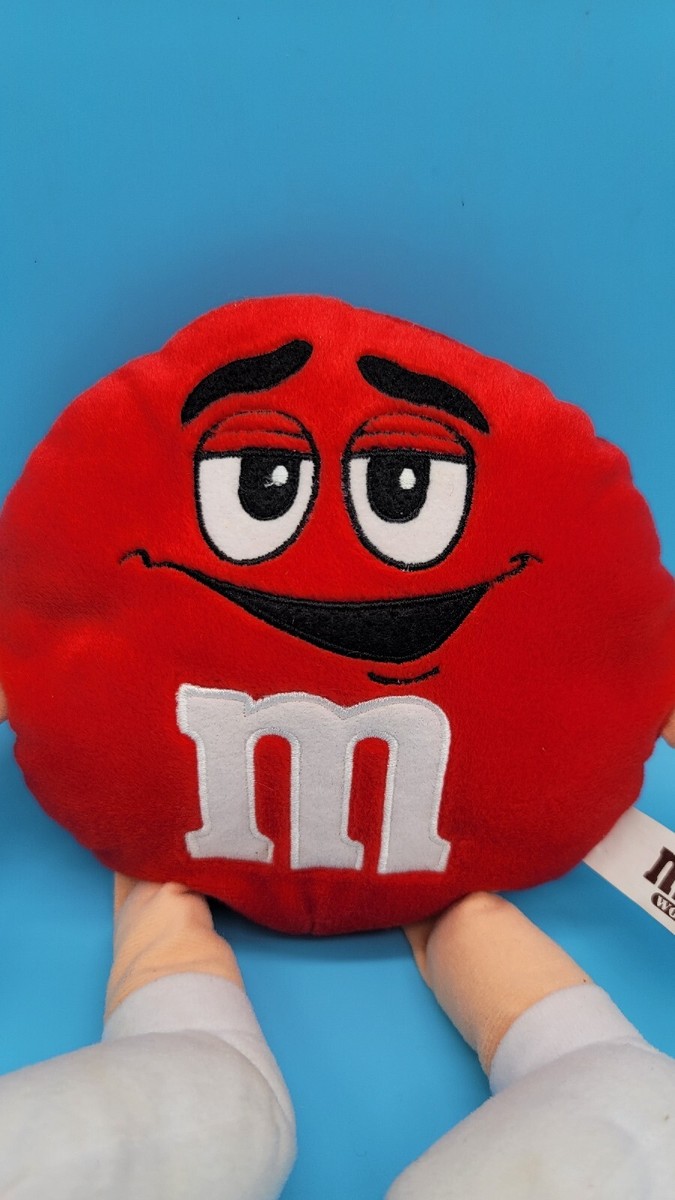 Red M & M M&M World Exclusive Chocolate Candy Plush Stuffed Animal