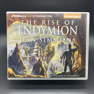 Audiobook CD THE RISE OF ENDYMION Dan Simmons 25 CD's Unabridged New Sealed