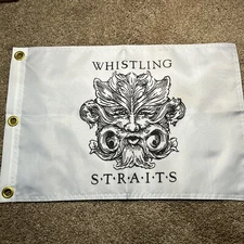 2004 PGA CHAMPIONSHIP AT WHISTLING STRAITS PIN FLAG W GROMMETS PGA TOUR