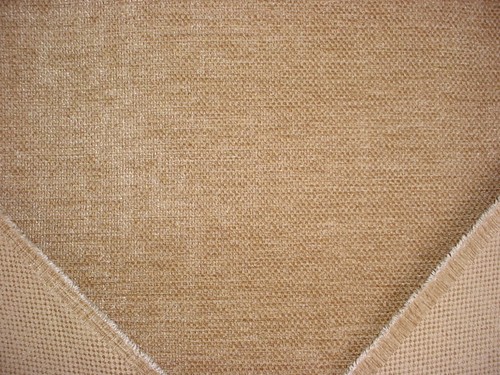 5-3/8Y Osborne Little Blandford Sand Velvety Plush Chenille Upholstery Fabric - Picture 4 of 4