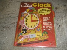 NEW THE LADYBIRD CLOCK WITH CALENDAR AND WEATHER DIAL T20 