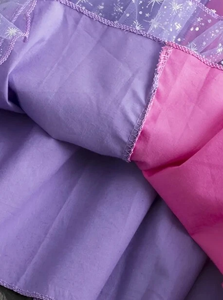 NEW Princess Rapunzel Tangled Dress Girls Halloween Costume - Image 2 of 4