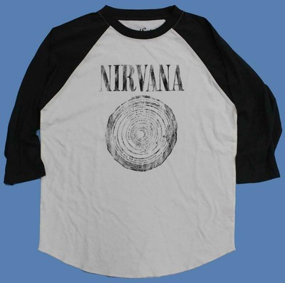 nirvana baseball tee