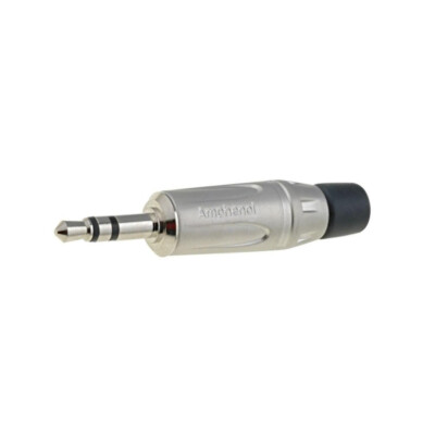 KS3P Stecker Jack 3,5mm männlich stereo gerade für Leitungen AMPHENOL