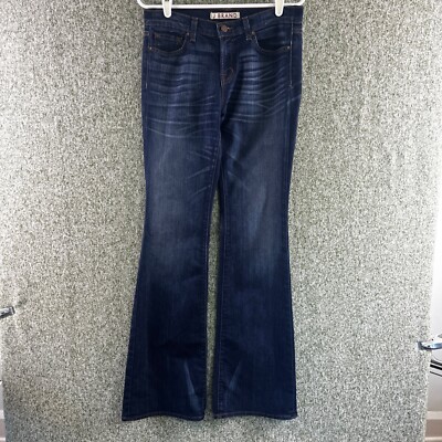 J Brand Jeans Womens 28 Blue High Tide Mid Rise Flare Leg Casual Cowgirl City