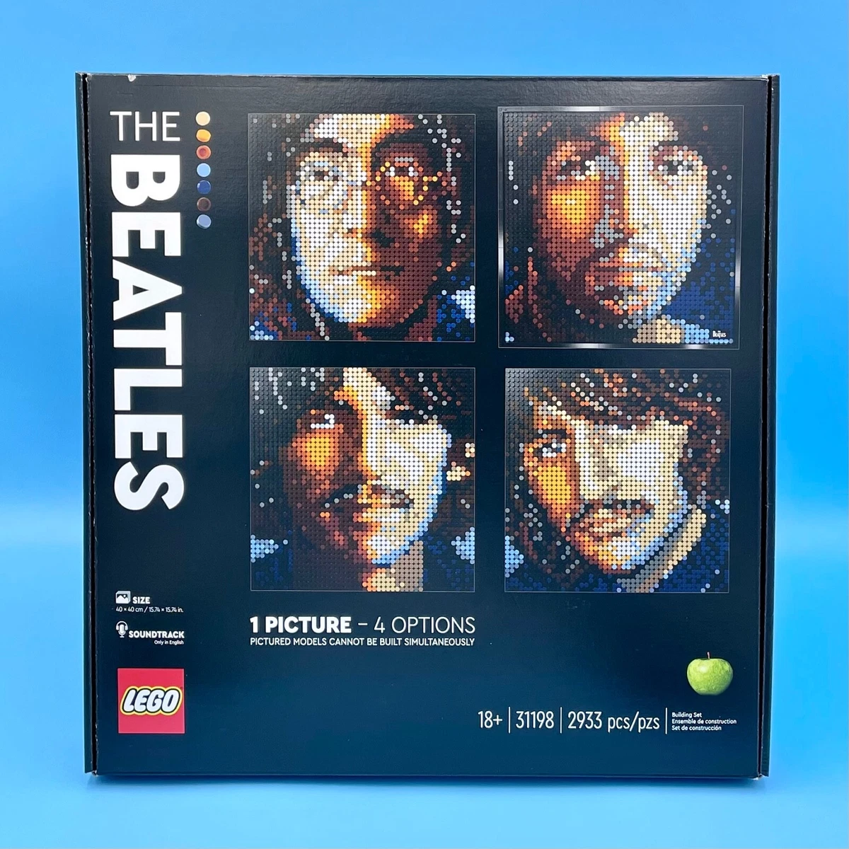 LEGO Art The Beatles 31198 Mosaic Portraits John Lennon Paul