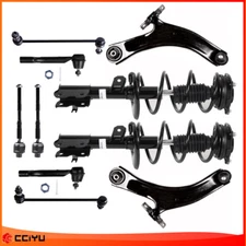 2008 2009 2010 2011 for Nissan Rogue Front Struts Lower Control Arm Tie Rod Kit
