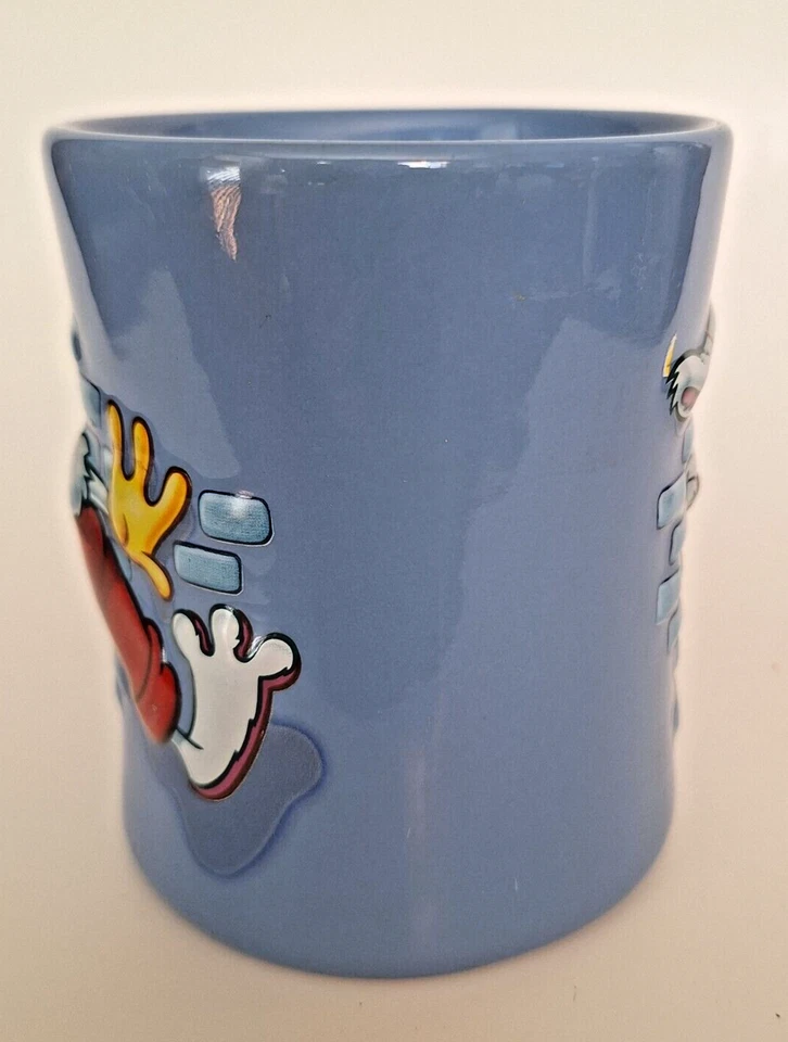 Taza Roger Rabbit 3D Disney Store 18 oz azul cielo Foto 2 de 4